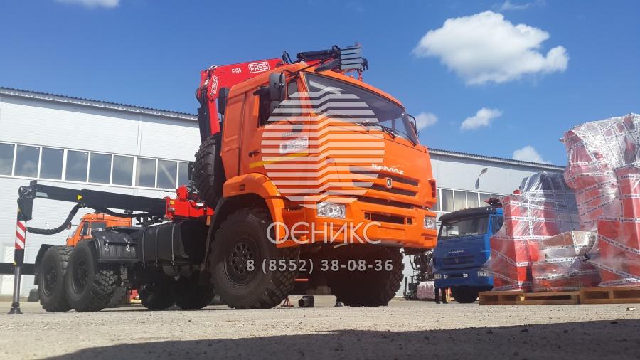 КАМАЗ 53504 с КМУ Fassi F155A.0.22